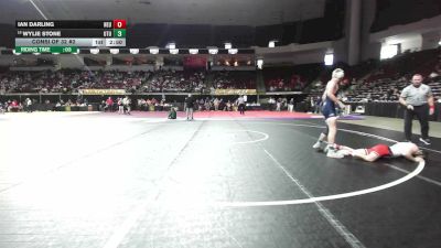 149 lbs Consi Of 32 #2 - Ian Darling, Northeastern vs Wylie Stone, Utah Tech