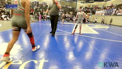 70 lbs Semifinal - Braxton Elwell, Mustang Bronco Wrestling Club vs Jaymie Clements, Cache Wrestling Club