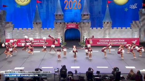 College of Charleston [2026 Division I Dance - Game Day Semis] 2026 UCA & UDA College Cheerleading and Dance Team National Championship