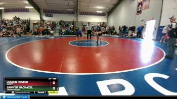 145 lbs Cons. Round 2 - Sawyer Nachazel, Lander Valley vs Justen Foster, Hulett