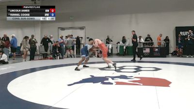 75 kg Cons. Sub-semis - Lincoln James, Burnett Trained Wrestling vs Terriel Cooke, Spartan RTC@LHP