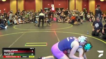 98 lbs Round 2 (6 Team) - Gianna Hoskins, MYWAY Metro vs Ella Otter, Team NBWC