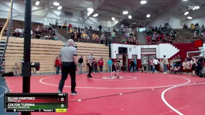 60-63 lbs Cons. Semi - Colton Tijerina, Bulldog Premier WC vs Elijah Martinez, Portage WC