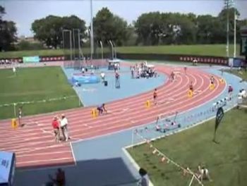 The Omnicon Interiors Women's 400m Hurdles--Section 1