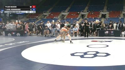144 lbs Cons. Rd Of 32 - Tyler Mason, West Virginia vs Axel Rodriguez, Illinois