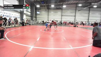 127 lbs Rr Rnd 2 - Zayd Ahmed, Whitted Trained National Dual Team - MS vs Josh Baldwin, Woodshed Wrestling Club - MS