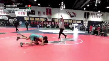 106 lbs Champ. Round 1 - Dominic Pedrosa, Indian Springs vs Jayden Castro, Aliso Niguel