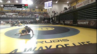 175 lbs Consi Of 8 #1 - Oliver Loehr, St. Mark's School Of Texas vs Jakayveon Burton, Our Lady Of Mount Carmel