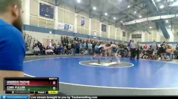 150 lbs Round 3 (4 Team) - Andrew Mathis, Bloomington South vs Cory Fuller, Franklin Community