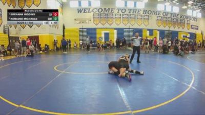 105 lbs Semifinal - Breanna Higgins, Camden Outsiders vs Kenadee Michaels, Braden River