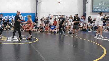 50 kg Quarterfinal - Alexa Thomas, Badger Girls Elite - W vs Nabhanya Dhiman, PA West Yellow - W