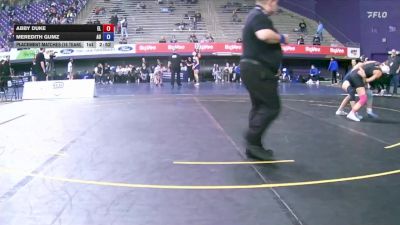 110 lbs Placement Matches (16 Team) - Meredith Gumz, Augustana (IL) vs Abby Duke, Elmira College