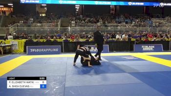 PEYTON ELIZABETH WATKINS vs ZOE ROSE POZNANSKI 2024 Pan Kids Jiu-Jitsu IBJJF Championship