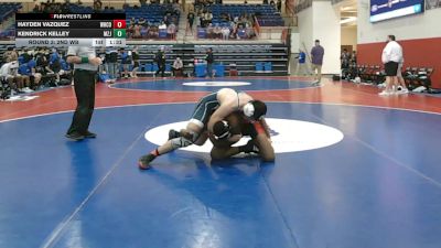 175 lbs Round 3: 2nd Wb - Kendrick Kelley, Mt Zion, Jonesboro vs Hayden Vazquez, White County