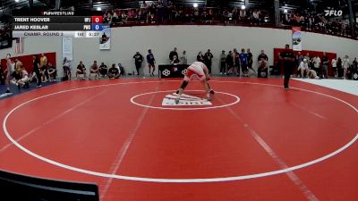 74 kg Champ. Round 2 - Trent Hoover, UPJ vs Jared Keslar, Pittsburgh Wrestling Club
