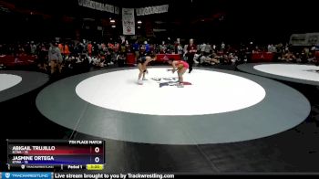 112 lbs Placement Matches (16 Team) - Abigail Trujillo, KCWA vs Jasmine Ortega, KTWA