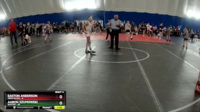 96 lbs Round 2 (6 Team) - Aaron Szumowski, Buxton vs Easton Anderson, WEG3 Black