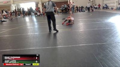 52 lbs Round 1 (6 Team) - Isaac Fleshman, Ohio Heros vs Gary Lloyd, Hazel Park Vikings