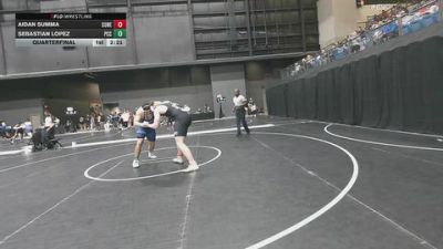285 lbs Quarterfinal - Sebastian Lopez, Pratt Community College vs Aidan Summa, Concordia (Neb.)