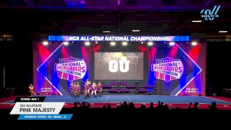 GU Allstars - Pink Majesty [2025 L1 Youth - D2 - Small - C Day 1] 2025 NCA All-Star National Championship