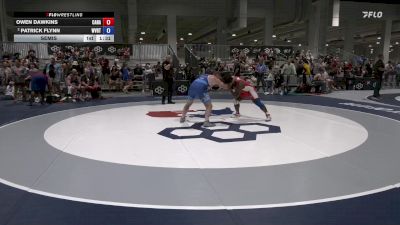 Masters D FS - 88 lbs Semis - Owen Dawkins, Canada vs Patrick Flynn, West Virginia Regional Training Center