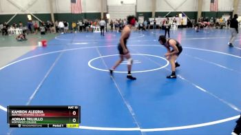 125 lbs Cons. Round 2 - Adrian Trujillo, Northwest College vs Kamron Alegria, Western Wyoming College