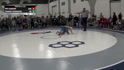 75 lbs Round 3 (6 Team) - Carson Torkelson, LAW/Crass vs Jett Jaggers, CP Wrestling Academy