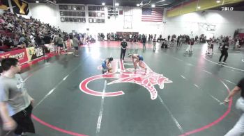 120 lbs Round 1 - Emma Reyna, Downey High School Wrestling vs Anaya Guiling, Yorba Linda