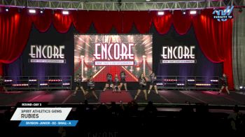 Spirit Athletics Gems - Rubies [2024 L2 Junior - D2 - Small - A Day 3] 2024 Encore Grand Nationals