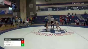 106 lbs Semifinal - Kaedyn Williams, Manheim Township vs Rocco Fratelli, Northern York