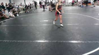 100 lbs Round 5 - Carson Robertson, Club Venom vs Lillian Bradshaw, Riot Performance Academy