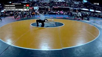 AA - 157 lbs Cons. Round 2 - Isaiah Morse, Billings West vs Jacob Hahner, Belgrade