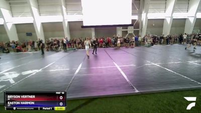 98 lbs Quarterfinal - Bryson Vertner, ID vs Easton Harmon, UT