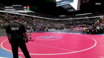 132-3A Champ. Round 1 - Aiden Ortega, Sterling vs Brock Fry, Gunnison