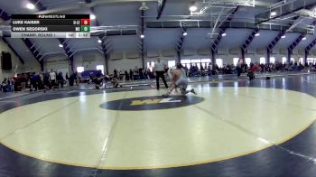 165 lbs Champ. Round 1 - Luke Kaiser, Unattached - Lake Erie vs Owen Segorski, Michigan State