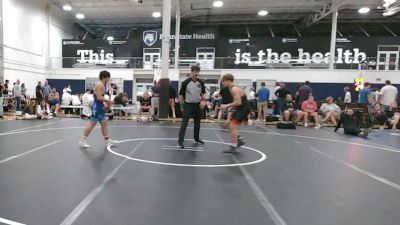 140 lbs Rr Rnd 3 - Nicholas Donato, Henlopen Hammers - HSC vs Jesse Bixby, Mat Assassins Silver - HSC