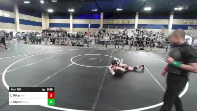 123 lbs Consi Of 32 #1 - Luke Riker, The Wrestling Coach vs Josef Staley, Manu WC