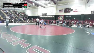 120 lbs Cons. Round 2 - Hannah Hannan-Tena, Serrano vs Stella Fields, Serrano