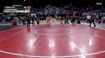 106 lbs Semifinal - Jakobe Valle, Homedale vs Karver Peasley, Gonzaga Prep