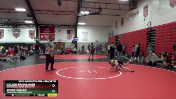 1st Place Match - Ryker Shafer, Tomahawk Wrestling Club vs Callen Brombaugh, Burlington Junior Wrestling