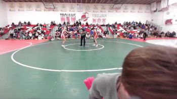 125 lbs 3rd Place Match - Gretchan Begay, Nampa vs Mattisin Bidiman, Homedale