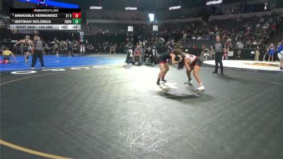 145 lbs 3rd Place - Anakarla Hernandez, St Helena (NC) vs Jestinah Solomua, Corona (SS)