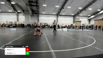 60-65 lbs Semifinal - Liam King, Thoroughbred Wrestling Academy (TWA) vs Lincoln Bubalo, Maurer Coughlin Wrestling Club