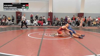 165 lbs Consi Of 16 #2 - Ryan Money, Maryland - UNATT vs Mateo Hernandez, Gunston Wrestling Club