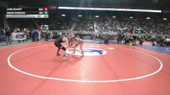 4A-126 lbs Cons. Round 1 - Lane Schaff, Natrona County vs Reese Evenson, Thunder Basin High School