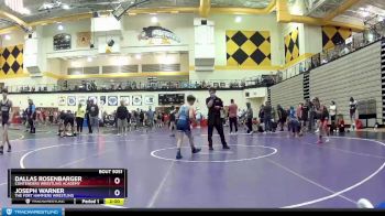 92 lbs 1st Place Match - Dallas Rosenbarger, Contenders Wrestling Academy vs Joseph Warner, The Fort Hammers Wrestling