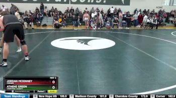 220 lbs Consolation Bracket - Jordan Mckinney, Corner vs Athens Green, Cherokee County