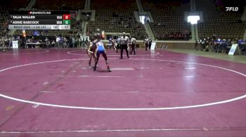 1-5A 107 Quarterfinal - Talia Waller, Valley High School vs Addie Babcock, Bayside Academy