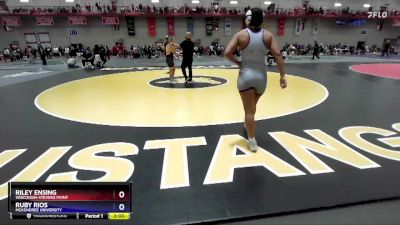 160 B Champ. Round 2 - Ruby Rios, McKendree University vs Riley Ensing, Wisconsin-Stevens Point