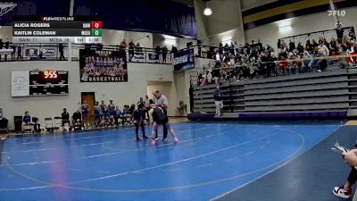 105 lbs Quarterfinals (8 Team) - Alicia Rogers, Gainesville vs Kaitlin Coleman, McEachern